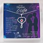 To My Doctor Wife, Strong & soft enough to understand anyone. - Custom Heart Design