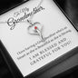 To My Grandmother-Stethoscope - Custom Heart Design