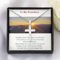 Grandson, Someday when I’m gone - Artisan Cross - Custom Heart Design