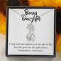 Life gave me the gift of you. - Custom Heart Design