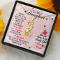 You will always be my baby girl, Love Mom - Custom Heart Design