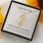 Giraffe Necklace-A Mother's treasure is her daughter. - Custom Heart Design