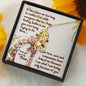 Giraffe Necklace-To my lovely Mom - Custom Heart Design