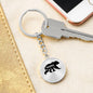 Mama Bear Keychain - Custom Heart Design