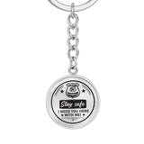 Policeman-Stay Safe - Custom Heart Design