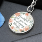Beautiful girl you can do amazing things-Keychain - Custom Heart Design