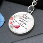 Bible Verse Keychain-Custom Heart Design