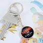 * I will be with you, Isaiah 43:2-Bible Verse Keychain -
