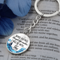 * When you pass through deep water, I will be with you-Isaiah 43:2 - Custom Heart Design