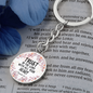 * Trust in the Lord, Proverbs 3:5-Bible Verse Keychain - Custom Heart Design