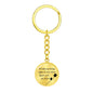 If I did anything right-Keychain - Custom Heart Design