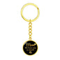 Mom we love you so much-Keychain - Custom Heart Design