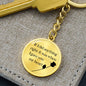 If I did anything right-Keychain - Custom Heart Design
