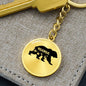 Mama Bear Keychain - Custom Heart Design