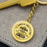 Fireman Dad, My Hero - Custom Heart Design