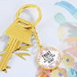 * Trust in the Lord, Proverbs 3:5-Bible Verse Keychain - Custom Heart Design