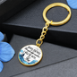 Bible Verse Keychain-Custom Heart Design