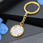 Beautiful girl you can do amazing things-Keychain - Custom Heart Design