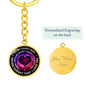 To My Wife, Never forget that I love you-Keychain - Custom Heart Design