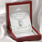 From Daughter, Grateful for Mom~ Alluring Beauty - Custom Heart Design
