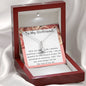 Alluring Beauty Solitaire Promise Necklace | Custom Heart Design