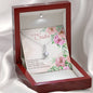 Alluring Beauty Solitaire Necklace for Sister | Custom Heart Design