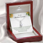Alluring Beauty Solitaire Necklace for Mother In Law | Custom Heart Design