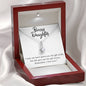 Alluring Beauty Solitaire Necklace for Daughter | Custom Heart Design
