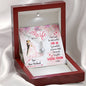 Alluring Beauty Solitaire Necklace for Wife | Custom Heart Design