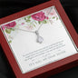 Alluring Beauty Solitaire Necklace for Sister | Custom Heart Design