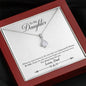 Alluring Beauty Solitaire Necklace for Daughter | Custom Heart Design