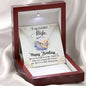 Interlocking Hearts Necklace for Wife's Birthday | Custom Heart Design