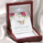 Sentimental Interlocking Hearts Necklace | Custom Heart Design
