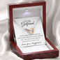 Interlocking Hearts Necklace for Girlfriend | Custom Heart Design