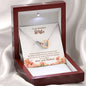 Sentimental Interlocking Hearts Necklace for Wife | Custom Heart Design