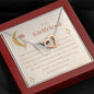 Interlocking Hearts Necklace for Girlfriend | Custom Heart Design