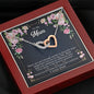 Sentimental Interlocking Hearts Necklace for Mom | Custom Heart Design