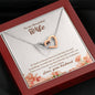 Sentimental Interlocking Hearts Necklace for Wife | Custom Heart Design