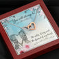Sentimental Interlocking Hearts Necklace for Friend | Custom Heart Design