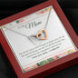 Sentimental Interlocking Hearts Necklace for Mom | Custom Heart Design