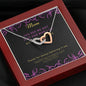 You believe in me-Interlocking Hearts - Custom Heart Design
