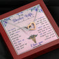 Interlocking Hearts Necklace for Doctor Wife | Custom Heart Design