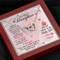 Interlocking Hearts Necklace for Daughter | Custom Heart Design