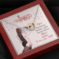 Interlocking Hearts Necklace for Valentine | Custom Heart Design