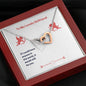 Interlocking Hearts Necklace for Girlfriend | Custom Heart Design