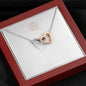 Sentimental Interlocking Hearts Necklace | Custom Heart Design