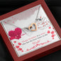 Interlocking Hearts Necklace for Sister Birthday | Custom Heart Design