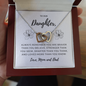 Braver, Stronger and Smarter-From Mom & Dad - Custom Heart Design