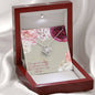 Love Knot Necklace for Her | Custom Heart Design