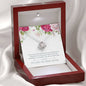 Love Knot Necklace for Sister | Custom Heart Design